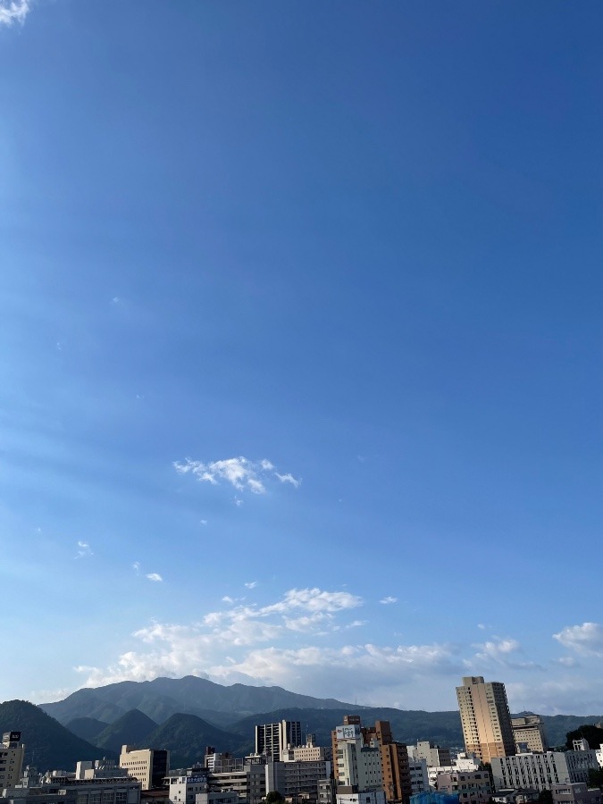 今朝の空  3