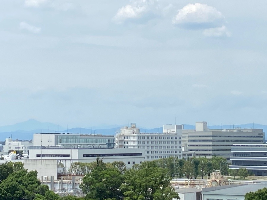 今朝の富士山