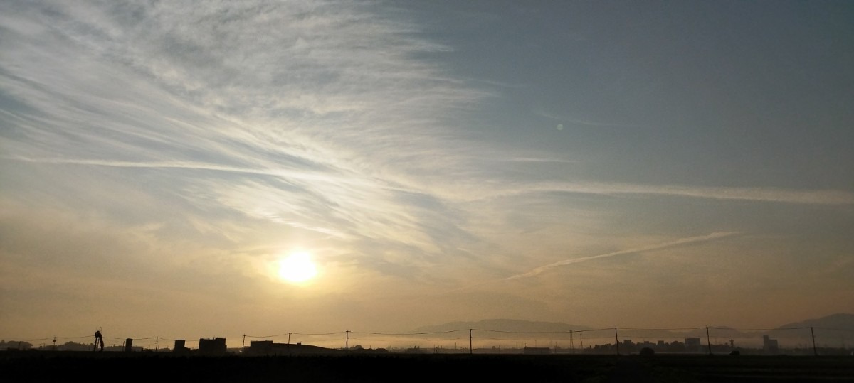 都城市（2023/6/16）今朝は晴れてます😜（東の空）③