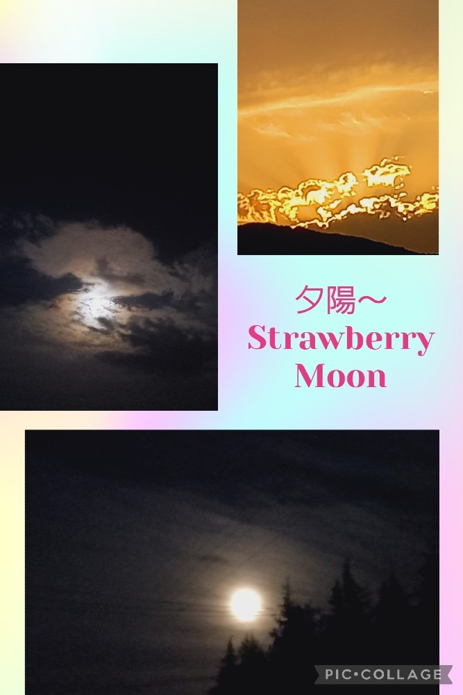 夕陽～Strawberry Moon