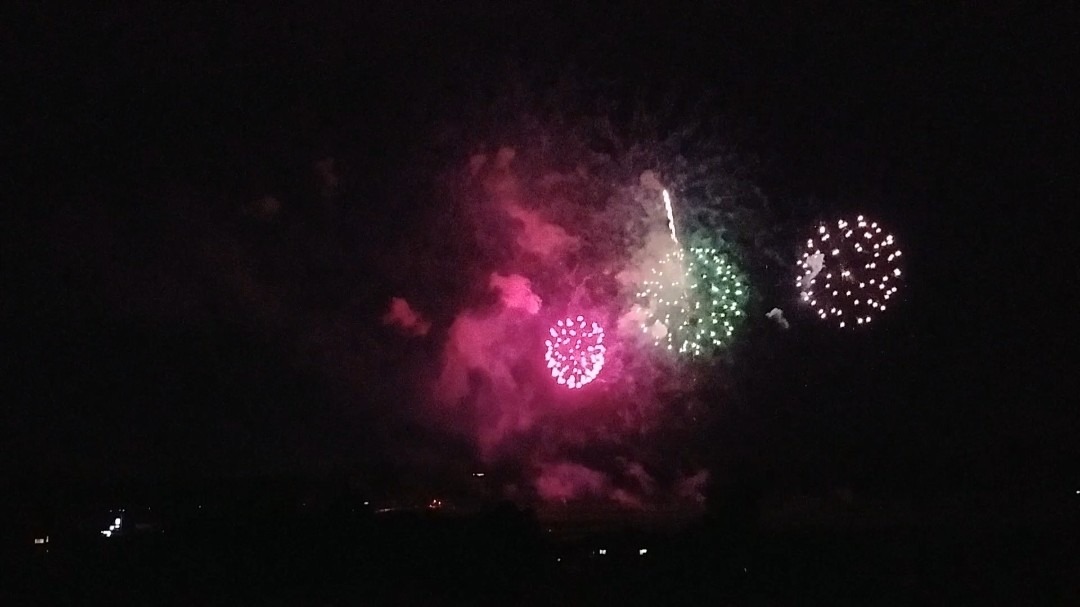 荘内メッセージ花火🎆⑥