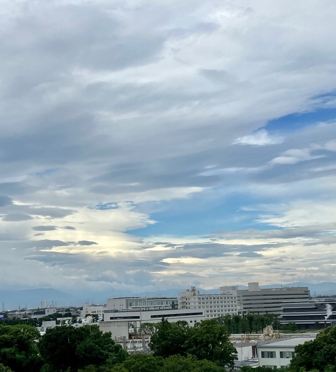 今朝の富士山