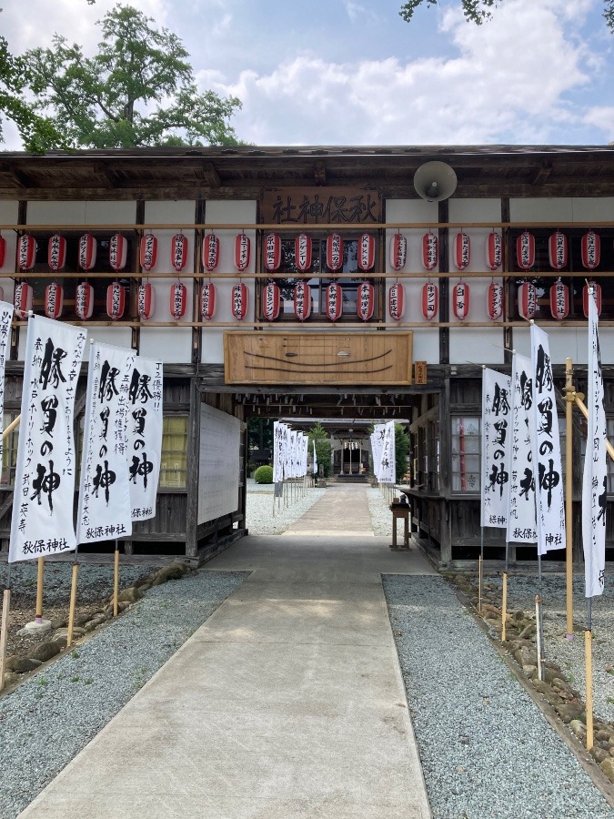 勝負の神様に願掛けに❣️