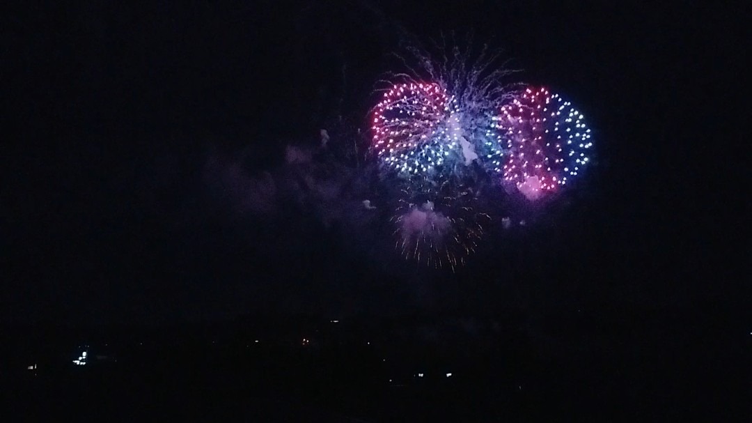 荘内メッセージ花火🎆⑦