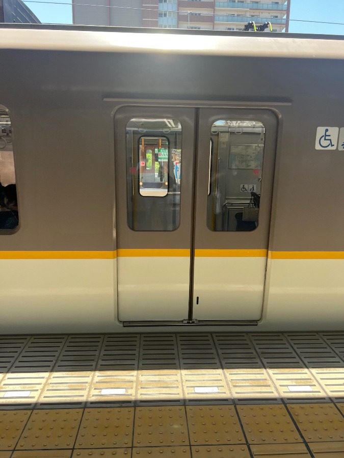 この時期電車🚃空いてる✨