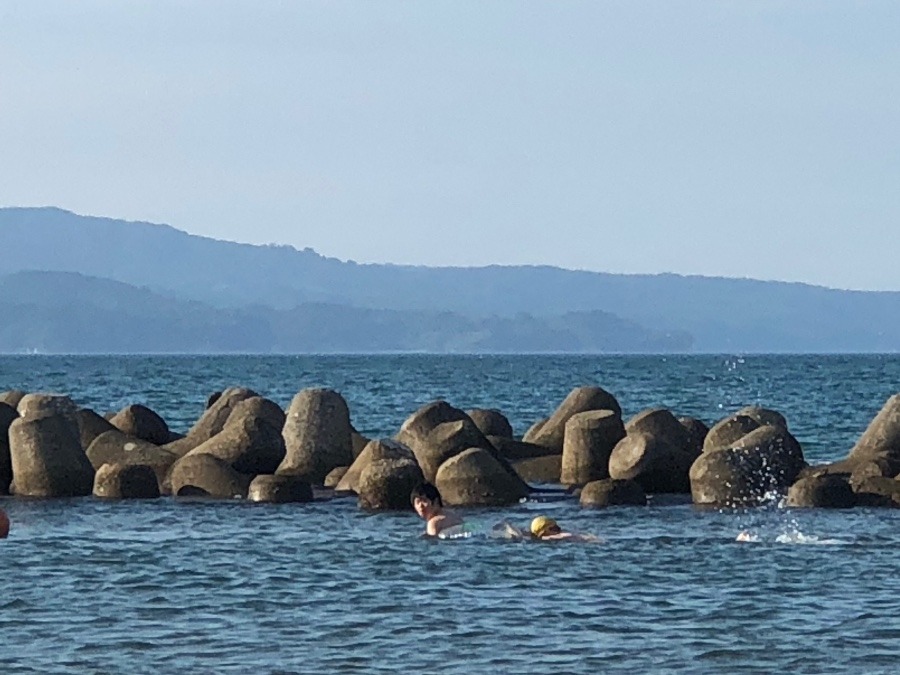 2023年初めての海水浴②