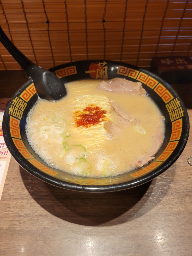 浜松・一蘭さんのラーメン