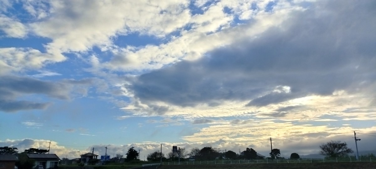 都城市（2023/9/3）今朝は晴れ😊（東の空）①