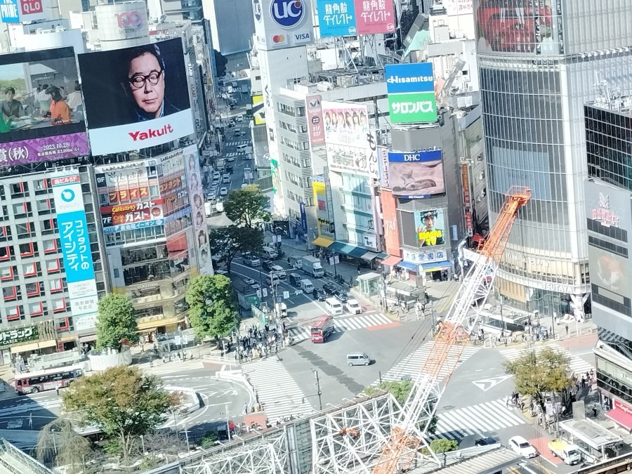 渋谷スクランブル交差点