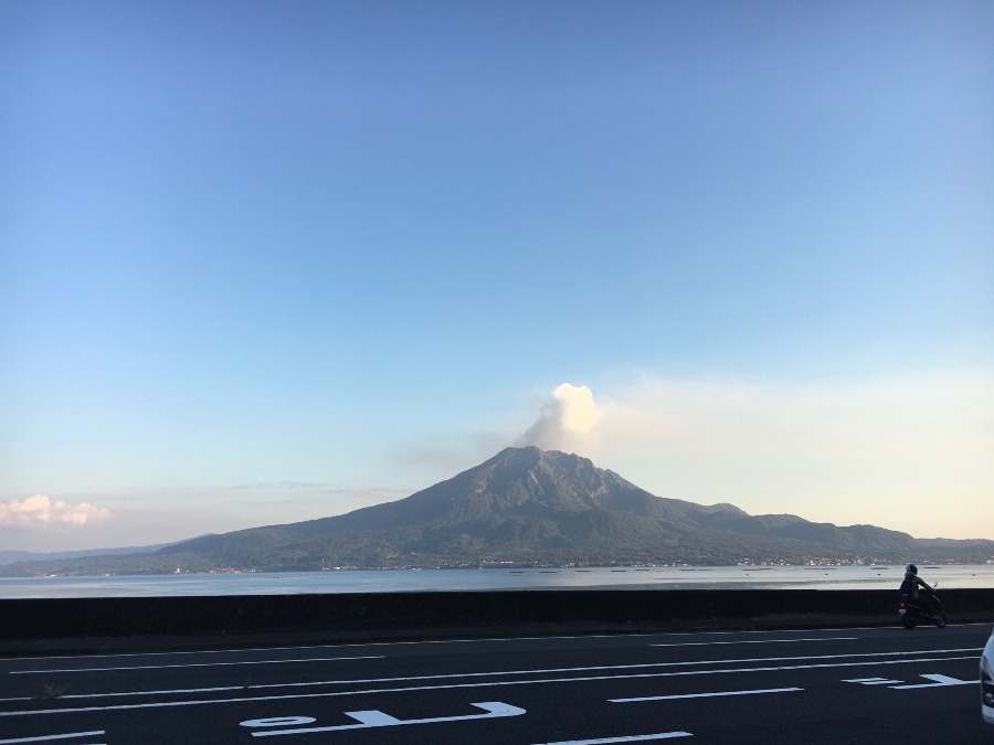 ⭕️ 久しぶりの、桜島⛰️‼️(^O^)