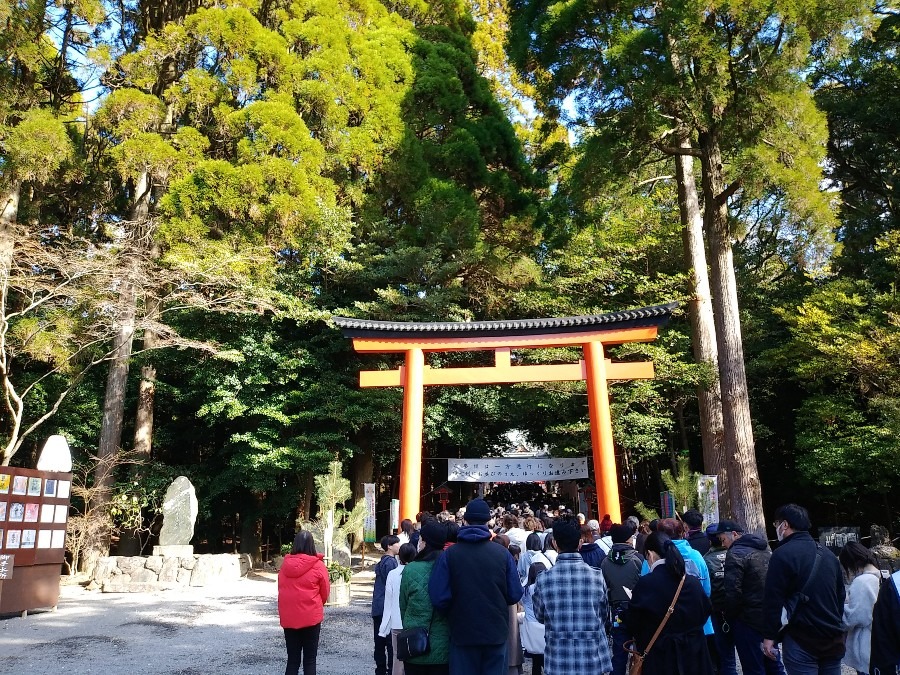 ⛩️霧島神宮😊初詣✨①