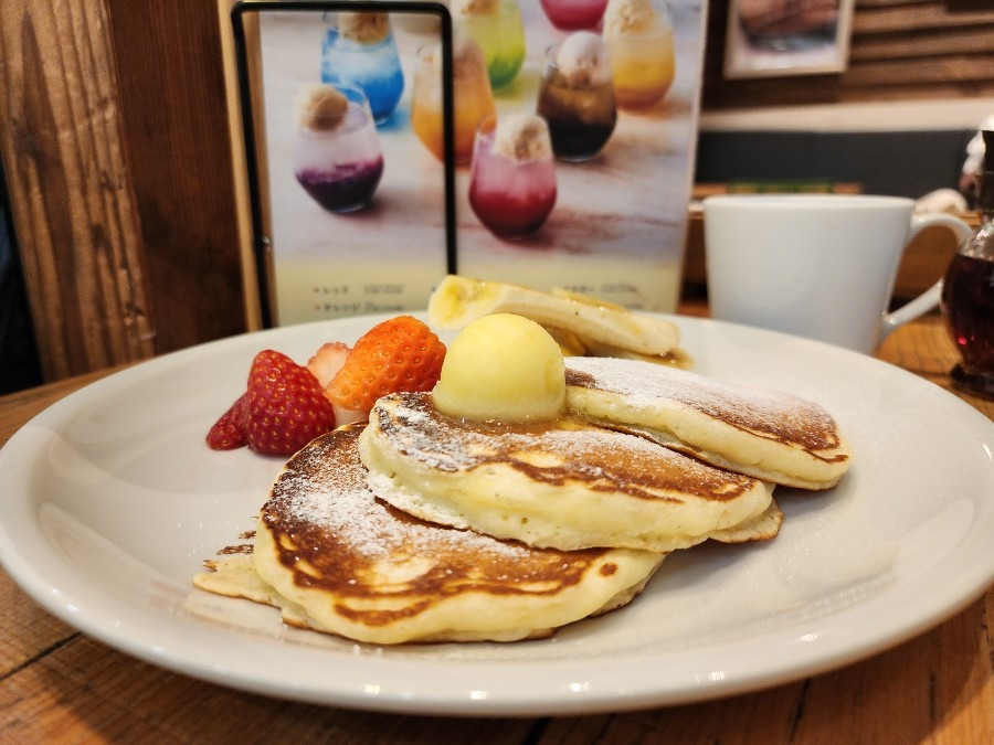 PANCAKES, ANYTIME. 今日は何食べる？