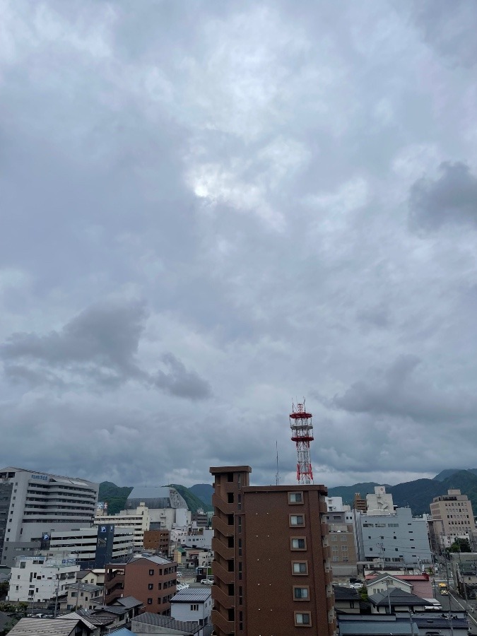 今朝の空