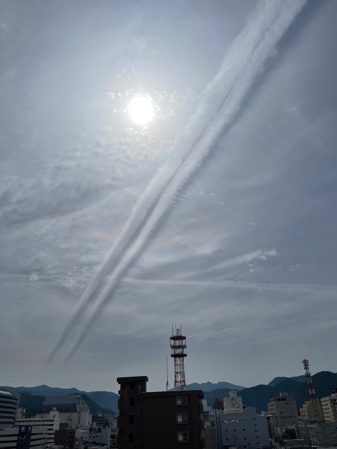 今朝の空