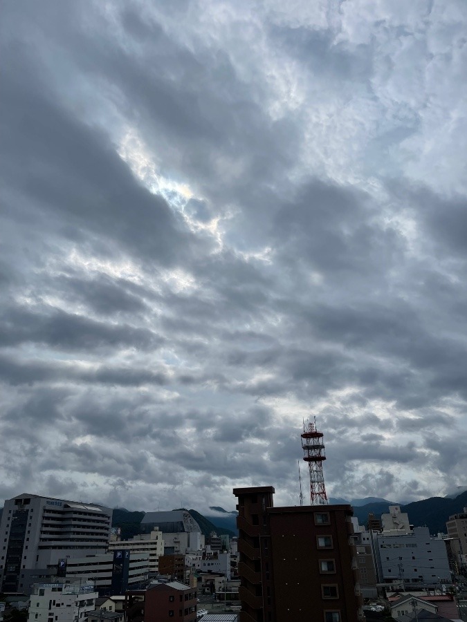 今朝の空