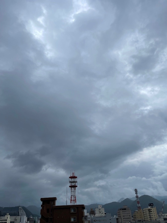 今朝の空