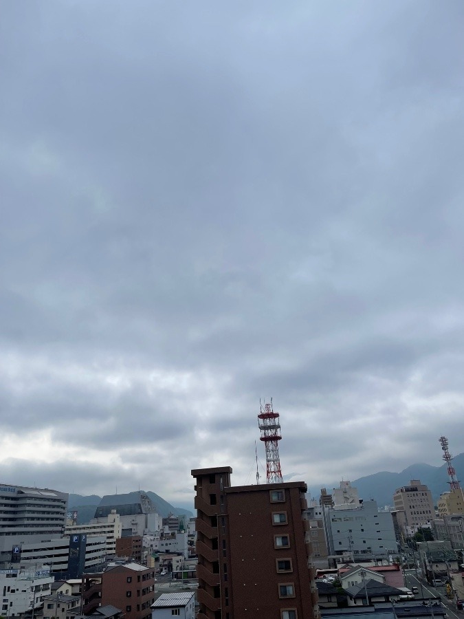 今朝の空