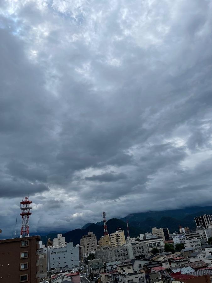 今朝の空