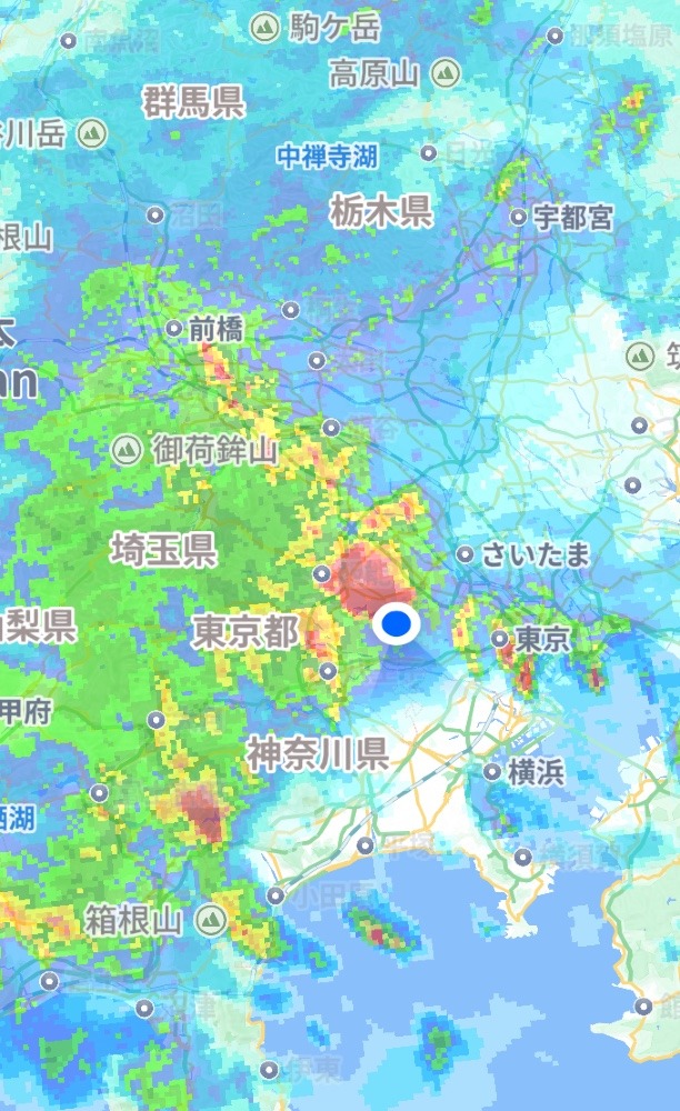 今夜は油断なく