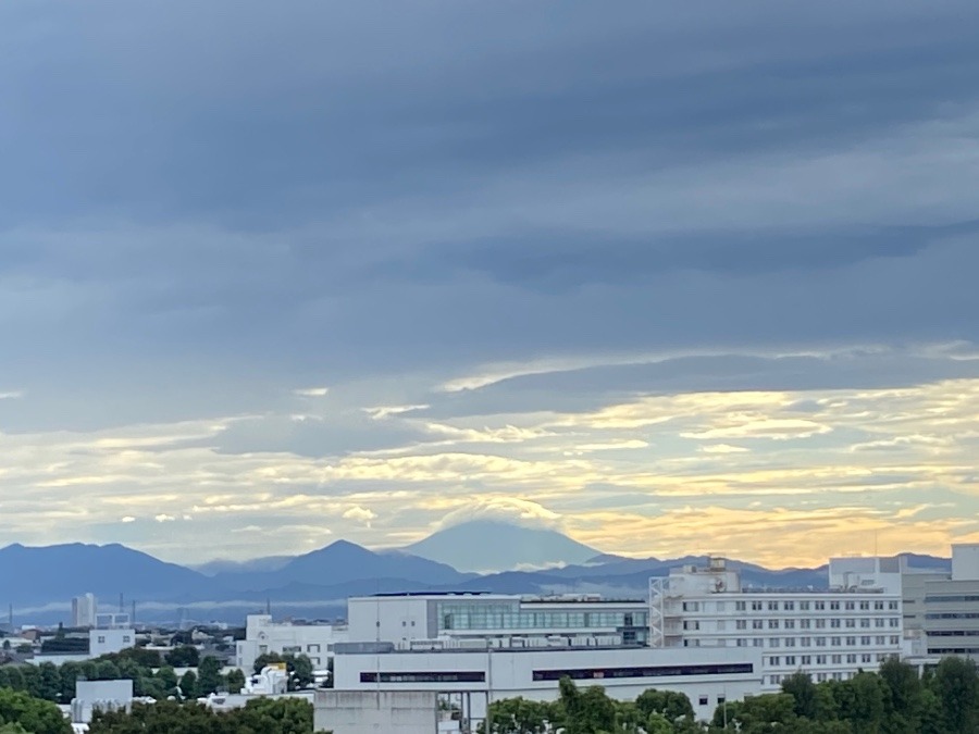 午後の富士山は色とりどり