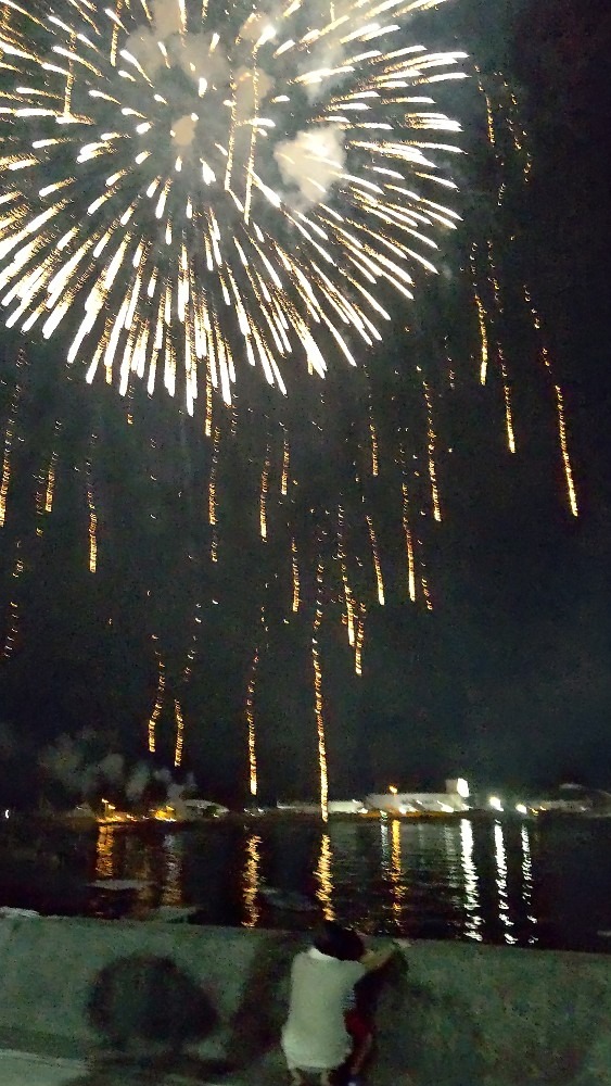 五橋祭の花火