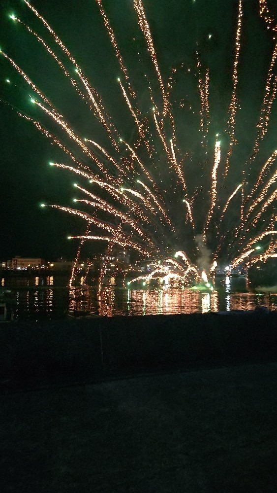 五橋祭の花火2