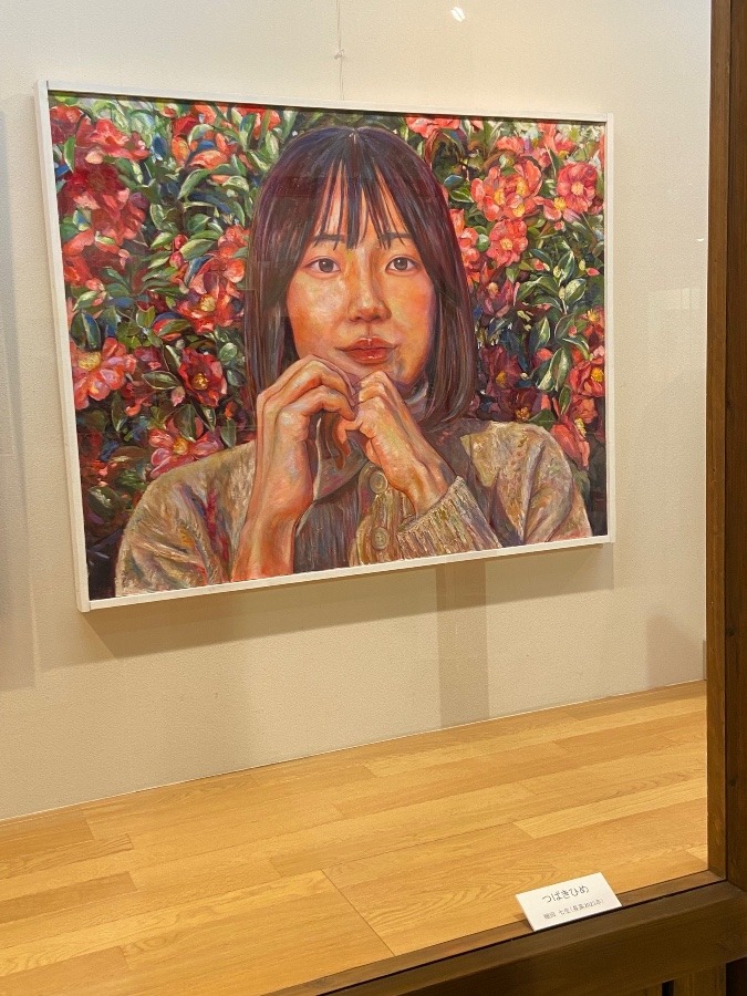 田園の美術館で開催中の高校生達の美術展