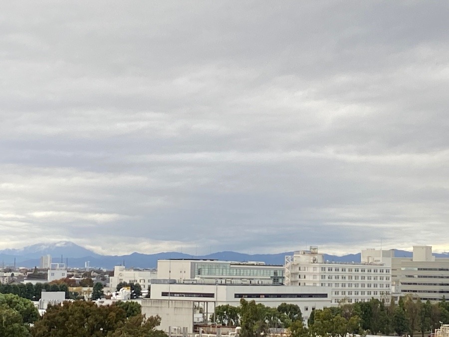 今朝の富士山