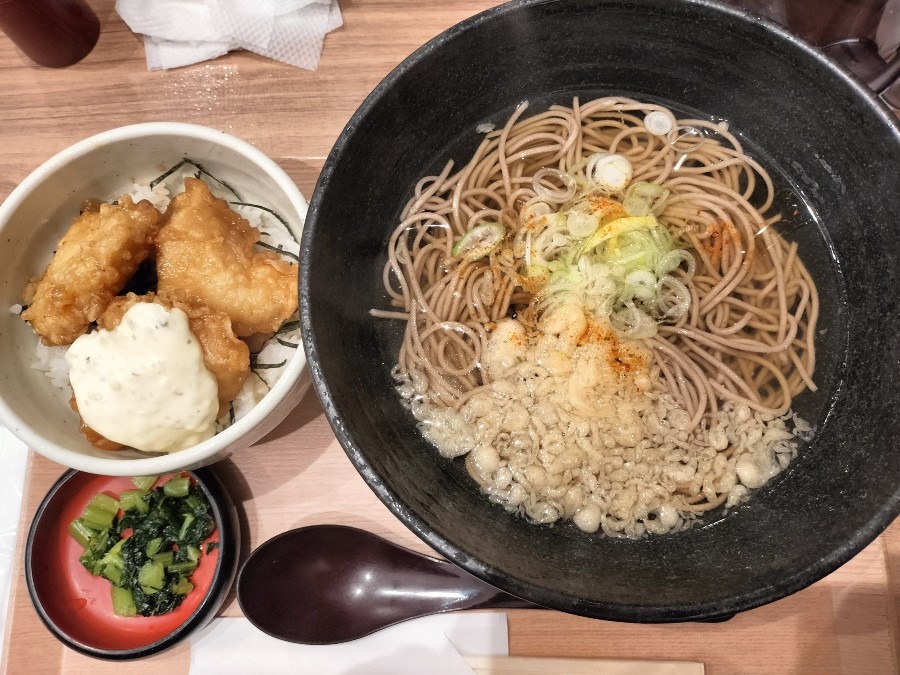 鶏天丼定食